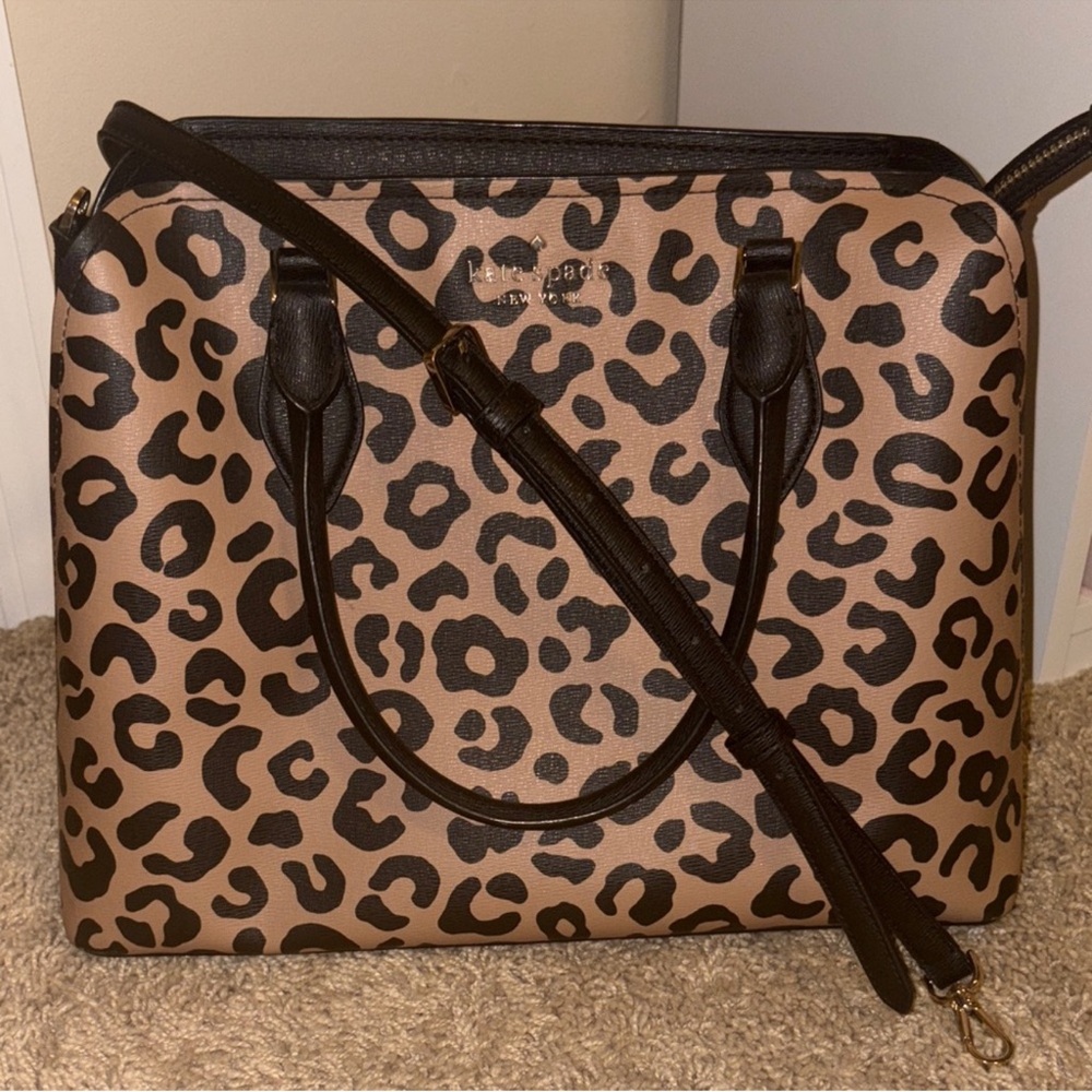 Kate Spade LARGE Animal Print Satchel